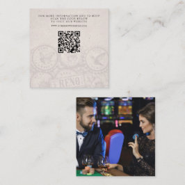 Reno Passport結婚のQR エンクロージャーカード