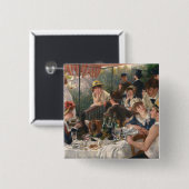 Renoir French Luncheon Boating Party 缶バッジ (正面&裏面)