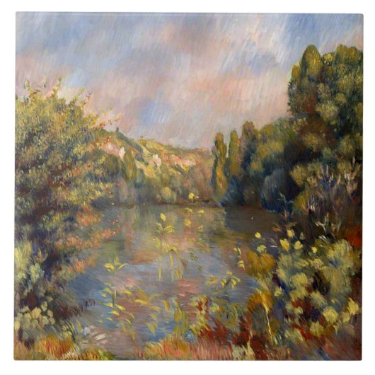 Renoir - Lakeside Landscape タイル (正面)
