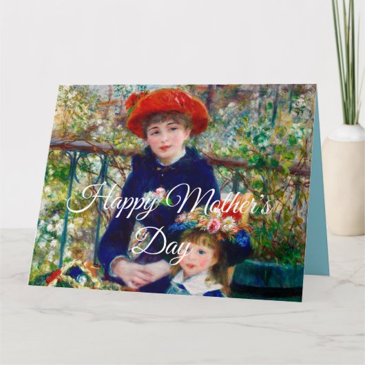 Renoir’s Mother and Child カード (正面)