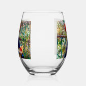 Renoir’s Mother and Child  ステムなしワイングラス (左)