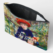 Renoir’s Mother and Child Print Cut Sew Bag アクセサリーポーチ (見開き)