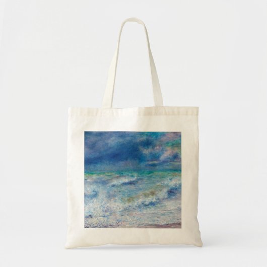 Renoir Seascape. Blue nautical impressionism. Sea トートバッグ (正面)