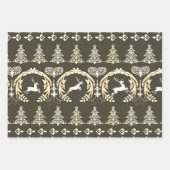 Renos en Navidad ラッピングペーパーシート (正面3)