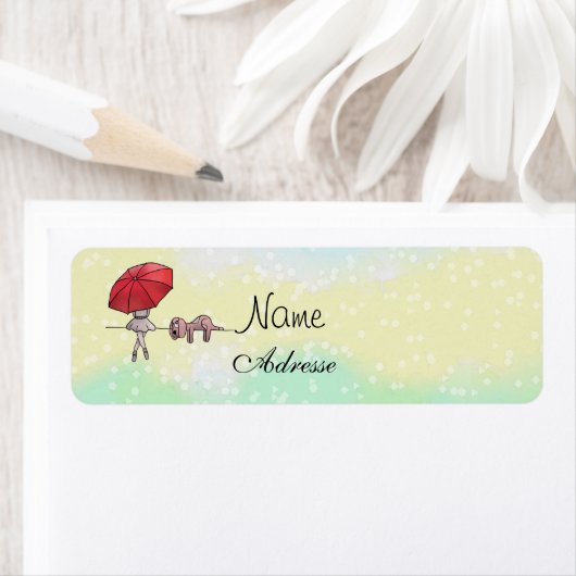 Rente  adressaufkleber ラベル (インサイチュ)