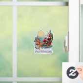 Rentierschlitten mit Rudi -  ウィンドウサイン (ホーム)