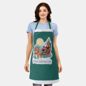 Rentierschlitten mit Rudi -  エプロン (着用した状態)