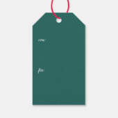 Rentierschlitten mit Rudi - ギフトタグ (裏面)