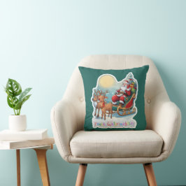 Rentierschlitten mit Rudi -  クッション