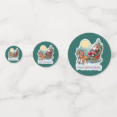 Rentierschlitten mit Rudi -  コンフェッティ (裏面)