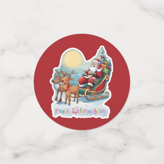 Rentierschlitten mit Rudi -  コンフェッティ (スモール正面)