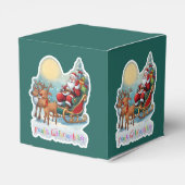 Rentierschlitten mit Rudi -  フェイバーボックス (裏面サイド)