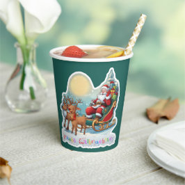 Rentierschlitten mit Rudi -  紙コップ