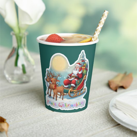 Rentierschlitten mit Rudi -  紙コップ (インサイチュ)