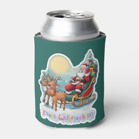 Rentierschlitten mit Rudi -  缶クーラー (缶正面)