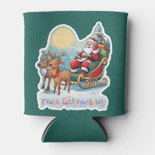 Rentierschlitten mit Rudi -  缶クーラー (正面)