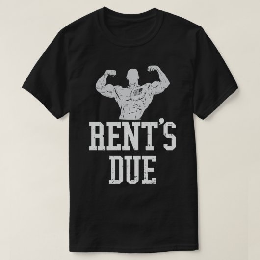 Rent's Due For Weightlifter Pullover Tシャツ (デザイン正面)