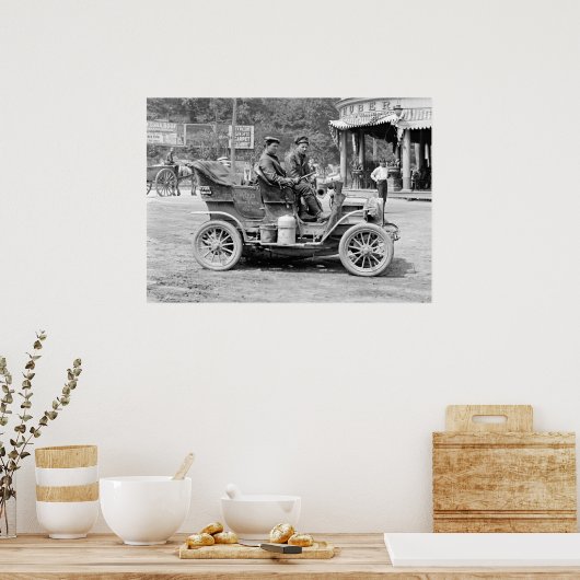 REO登山家がニューヨークに戻る1905 ポスター (キッチン)