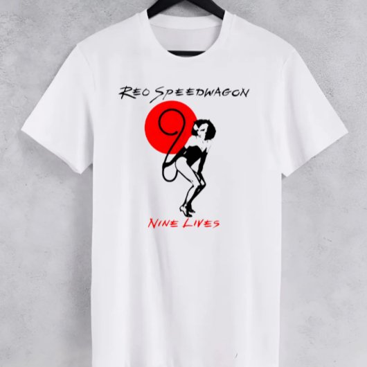 Reo Speedwagon Nine Lives Tユニセックスシャツ Tシャツ