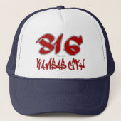 Repカンザスシティ(816) キャップ (正面)