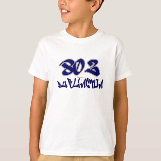 Repバーリントン(802) Tシャツ (正面)