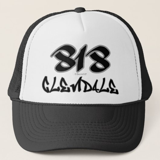 Rep Glendale (818) キャップ (正面)