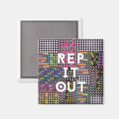 Rep it out - Richard Grannon マグネット (正面/裏面)