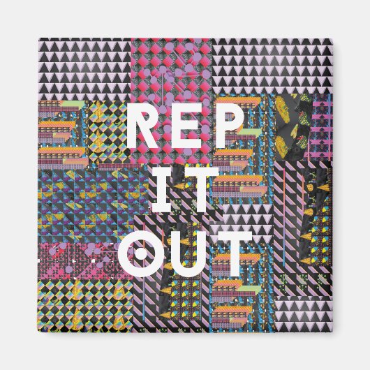Rep it out - Richard Grannon マグネット (正面)