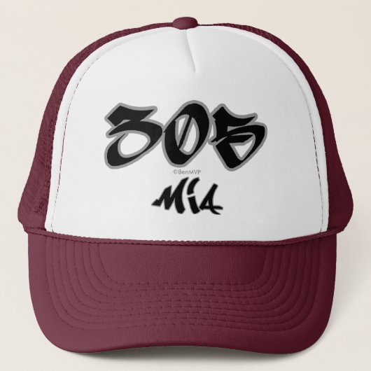 Rep MIA (305) キャップ (正面)