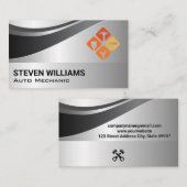Repair Tools | Mechanic | Metallic 名刺 (正面/裏面)