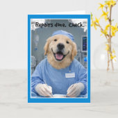 Repairs Done Get Well Card  SG-1 カード (黄色い花)