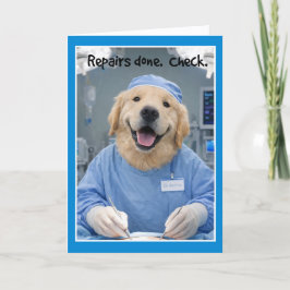 Repairs Done Get Well Card  SG-1 カード
