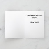 Repairs Done Get Well Card  SG-1 カード (内部)