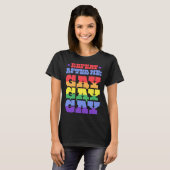 Repeat After Me Gay Liberal Florida LGBTQ Ally Pri Tシャツ (正面フル)