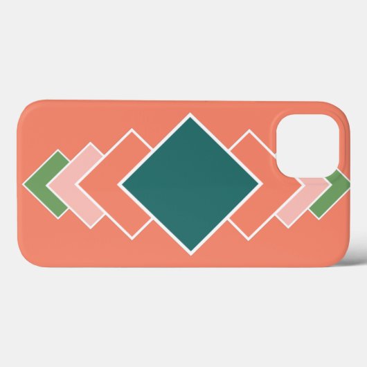 Repeating Diamonds Case-Mate iPhoneケース (裏面 (横))