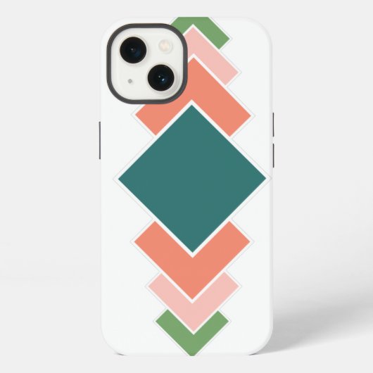 Repeating Diamonds  iPhoneケース (裏面)
