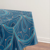 Repeating geometric Art Deco pattern テーブルクロス (インサイチュ)