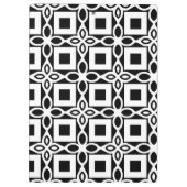 Repeating GEOMETRIC PATTERN in black and white クリップボード (裏面)