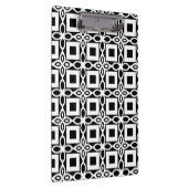 Repeating GEOMETRIC PATTERN in black and white クリップボード (右)
