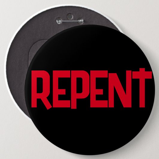 REPENTボタン 缶バッジ (正面&裏面)