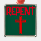REPENT – 犠牲金属オーナメント メタルオーナメント (正面)