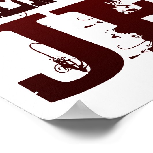 Repent and Trust Jesus ポスター (角)