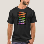 Repetitive Stimulation Rainbow EMG in Myasthenia b Tシャツ (正面)