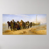 Repin - Barge Haulers On Volga ポスター (正面)