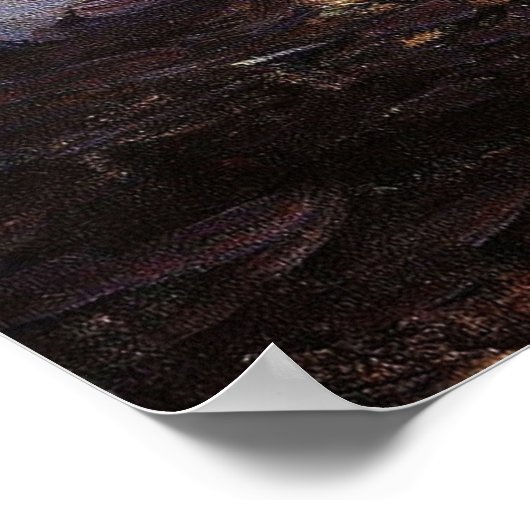 Repin - Follow Me Satan 1895 ポスター (角)