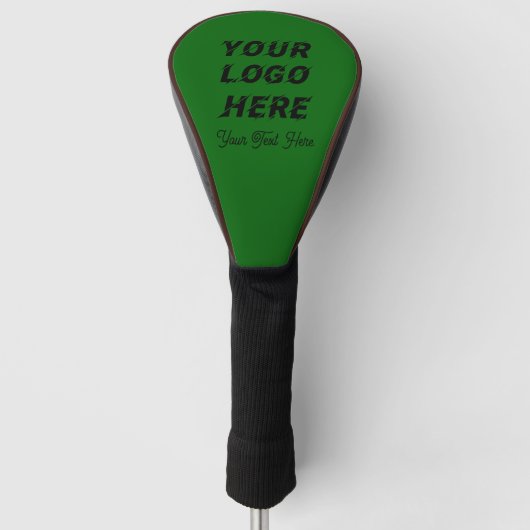 Replace Logo Custom Personalized Golf Club ゴルフヘッドカバー (正面)