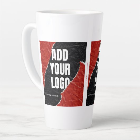 Replace this text with your own photo or message カフェラテマグ (左アングル)