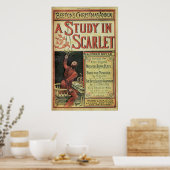 REPLICA Poster of the First Sherlock Holmes Story ポスター (キッチン)