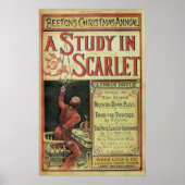 REPLICA Poster of the First Sherlock Holmes Story ポスター (正面)