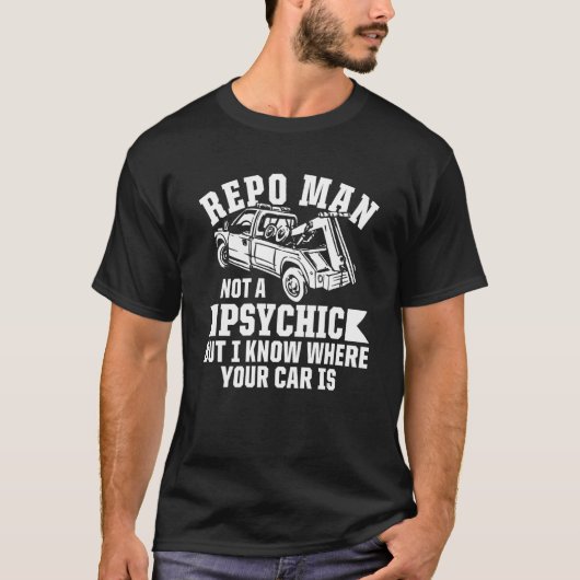 Repoマン回復エージェントのリポジトリおもしろい Tシャツ (正面)